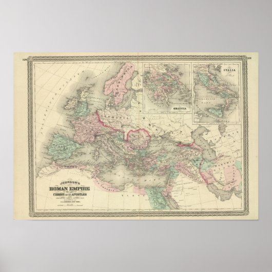 Roman Empire in de tijd van Christus Poster (Voorkant)
