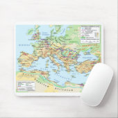 Roman Empire Map Mousepad Muismat (Met muis)