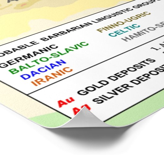 Roman Empire Map Poster (Hoek)