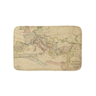 Roman Empire onder Constantine en Trajan Badmat