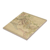 Roman Empire onder Constantine en Trajan Tegeltje (Zijkant)