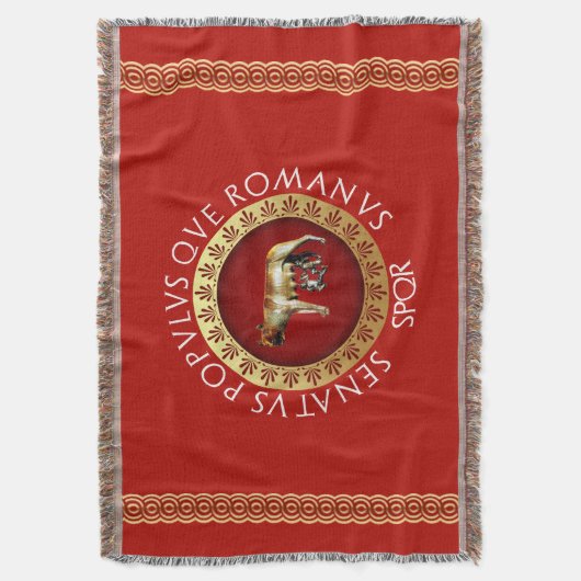 Roman Empire Style Deken (Voorkant Verticaal)