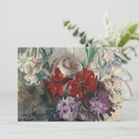 Roman Flowers | Lovis Corinth (Staand voorkant)