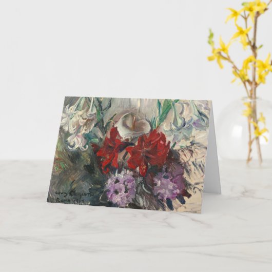 Roman Flowers | Lovis Corinth Kaart (Gele Bloem)