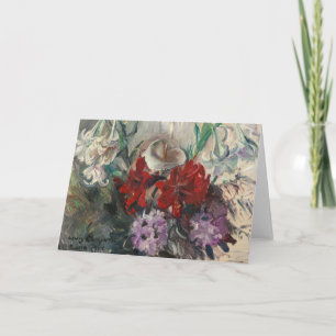 Roman Flowers   Lovis Corinth Kaart