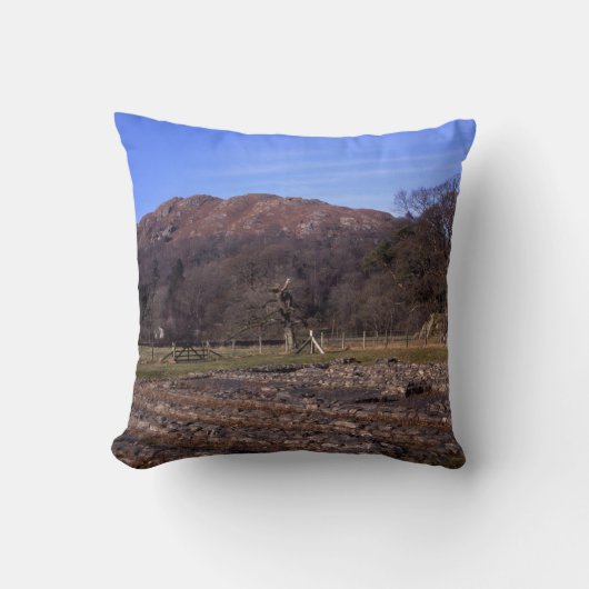 Roman Fort Ambleside Cumbria Briefkaart Kussen (Voorkant)