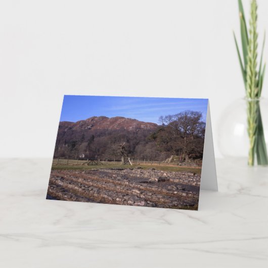 Roman Fort Ambleside England Bedankkaart (Voorkant)