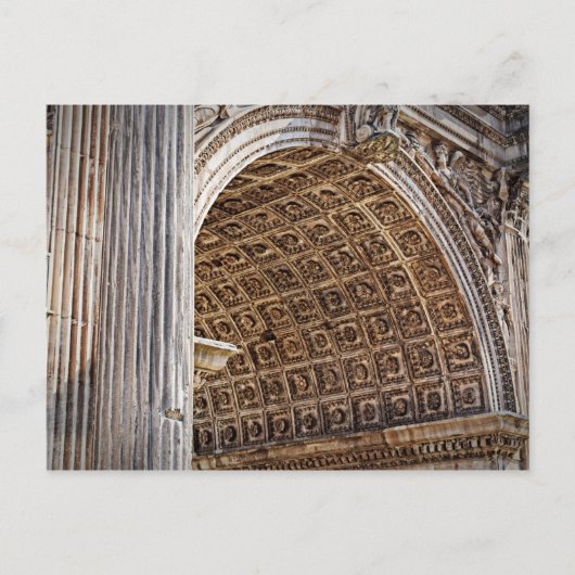 Roman Forum Arch of Septimius Severus Briefkaart (Voorkant)