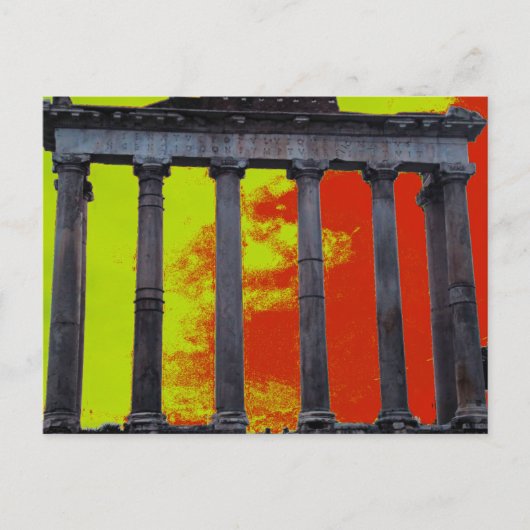 Roman Forum Art Briefkaart (Voorkant)