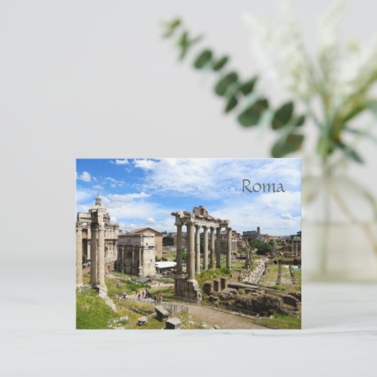 Roman Forum Briefkaart (Staand voorkant)