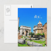 Roman forum briefkaart (Voorkant / Achterkant)