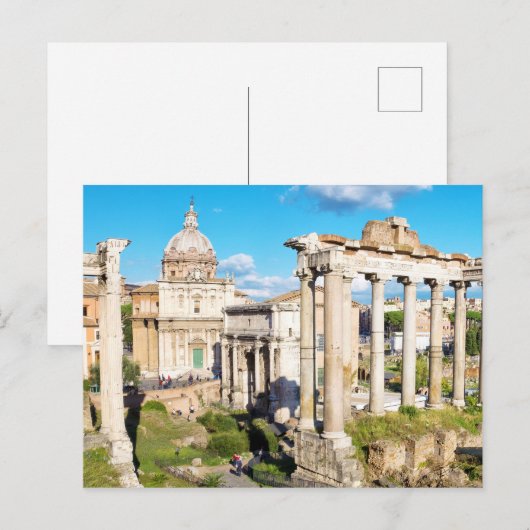 Roman Forum Briefkaart (Voorkant / Achterkant)