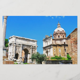 Roman forum briefpapier