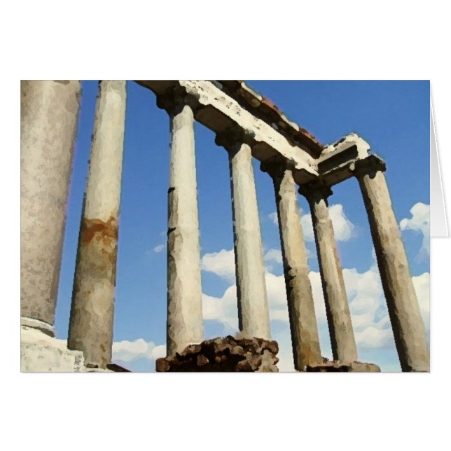 Roman Forum Dry Brush (Voorkant Horizontaal)