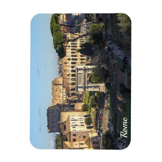 Roman forum en Colosseum Magneet (Verticaal)