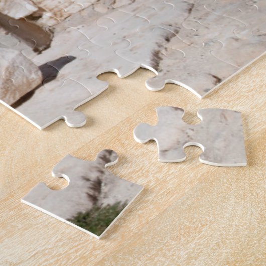 Roman Forum en resten van beeld, Sabratha, AZ Legpuzzel (Zijkant)