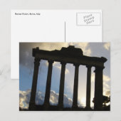 roman forum kolommen briefkaart (Voorkant / Achterkant)