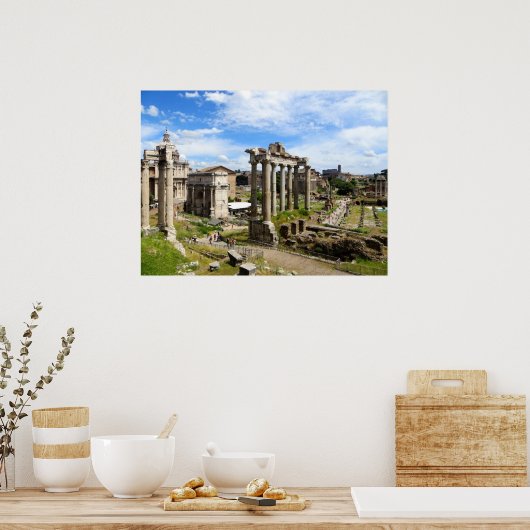 Roman Forum Poster (Keuken)
