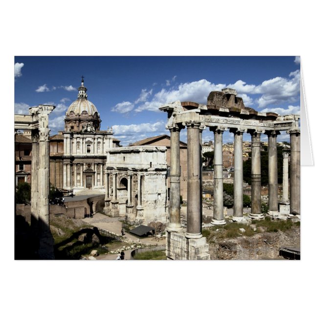 Roman Forum, Rome, Italië (Voorkant Horizontaal)