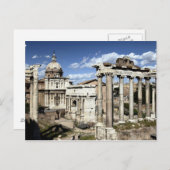 Roman Forum, Rome, Italië Briefkaart (Voorkant / Achterkant)