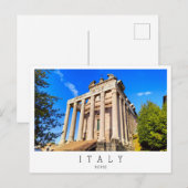 Roman Forum, Rome, Italië Briefkaart (Voorkant / Achterkant)