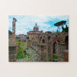 Roman Forum, Rome, Italië. Legpuzzel