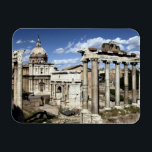 Roman Forum, Rome, Italië Magneet<br><div class="desc">AssetID: 78397669 / {Steve Allen} / Roman Forum,  Rome,  Italië</div>