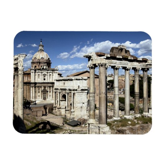Roman Forum, Rome, Italië Magneet (Horizontaal)