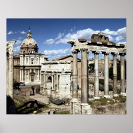 Roman Forum, Rome, Italië Poster
