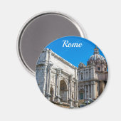 Roman Forum ruins in Rome, Italië Magnet (Voorkant / Achterkant)