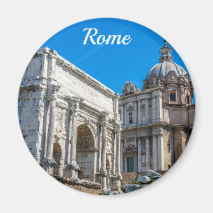 Roman Forum ruins in Rome, Italië Magnet