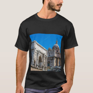 Roman Forum ruins in Rome, Italië T-shirt
