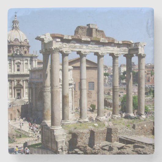 Roman Forum Stenen Onderzetter (Voorkant)