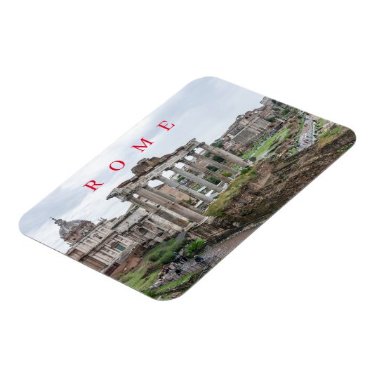 Roman Forum uitzicht fridge magnet Magneet (Linkerzijde)