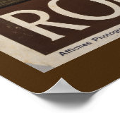 Roman Forum Vintage Travel Advertisement Poster (Hoek)