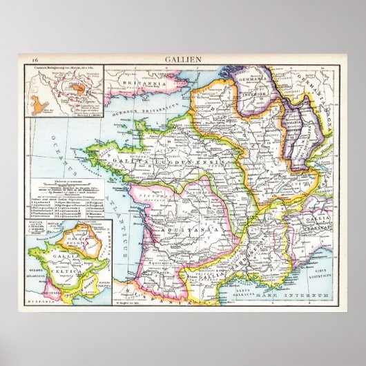 Roman Gaul Poster (Voorkant)