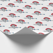 Roman Gladiator Helmet en zwaard Cadeaupapier (Hoek)