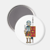 Roman Gladiator met Magnet (Voorkant / Achterkant)