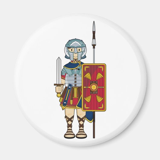 Roman Gladiator met Magnet (Voorkant)