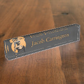 Roman Gladiator Naambordje (Zijkant)