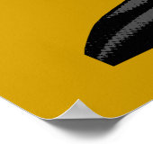 Roman Gladiator Pop Art Portret Poster (Hoek)