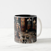 Roman Gladiator Valor Tweekleurige Koffiemok (Voorkant rechts)