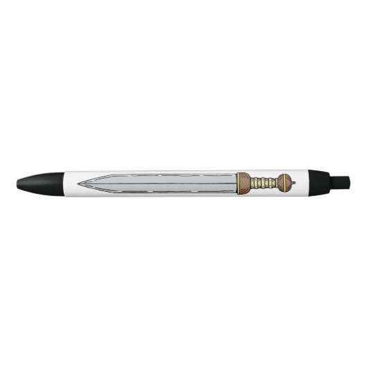 Roman Gladius Zwarte Inkt Pen (Voorkant)