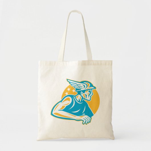 Roman God Mercury Hermes Tote Bag (Voorkant)