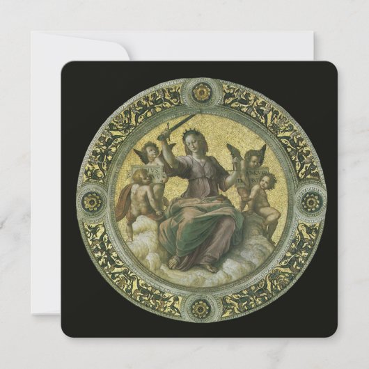 Roman Godin Justice met Angels van Raphael (Voorkant)