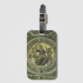 Roman Godin Justice met Angels van Raphael Bagagelabel (Voorkant (verticaal))