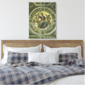 Roman Godin Justice met Angels van Raphael Canvas Afdruk (Insitu (Slaapkamer))