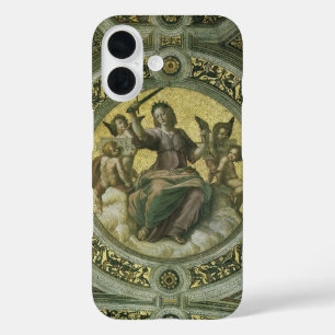 Roman Godin Justice met Angels van Raphael iPhone 16 Hoesje