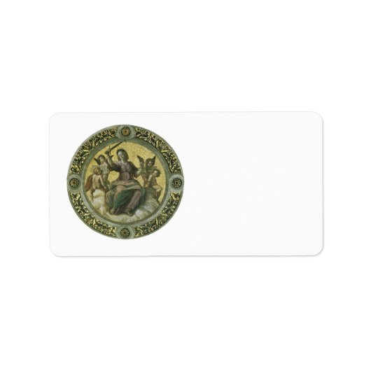 Roman Godin Justice met Angels van Raphael Etiket (Voorkant)