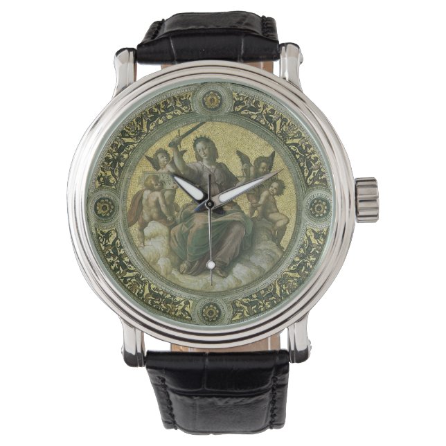 Roman Godin Justice met Angels van Raphael Horloge (Voorkant)
